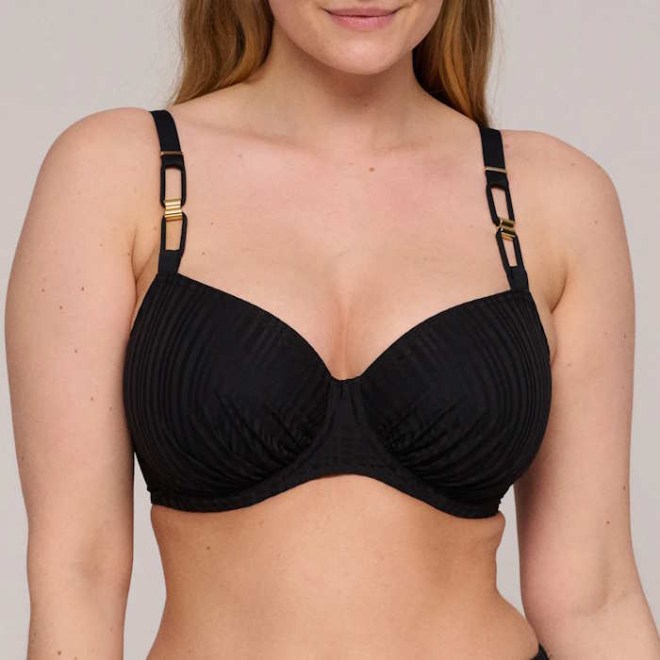 BIKINI BRA FULL CUP C-I 4012910ZWA KIRUNA BLACK PRIMA DONNA 
